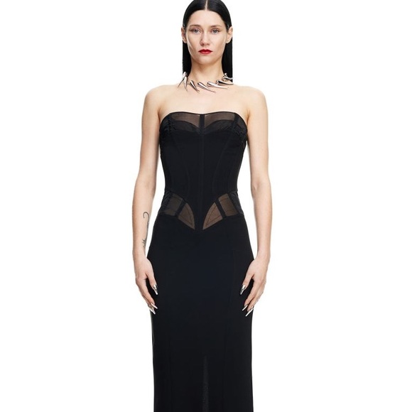 Mugler Dresses & Skirts - H&M x Mugler Strapless Evening Gown